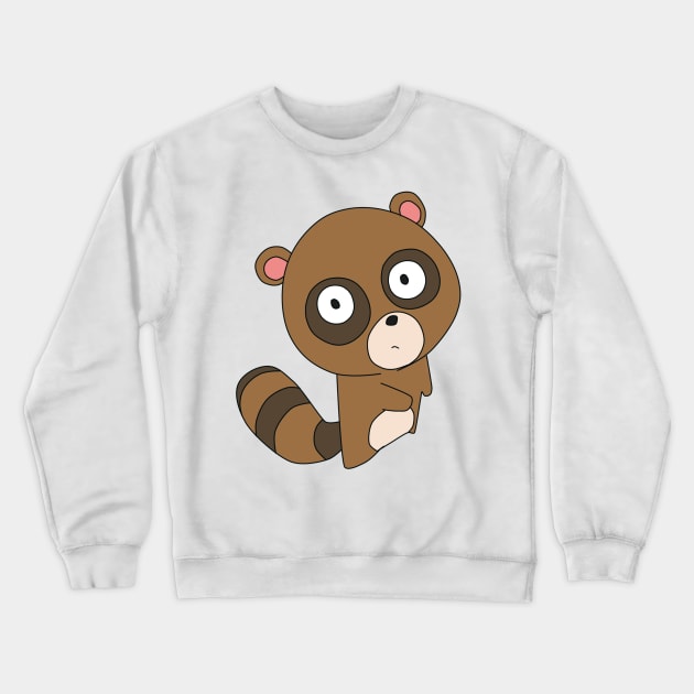 Gekkan Shoujo Nozaki Kun - Tanuki 03 Crewneck Sweatshirt by Mitgard